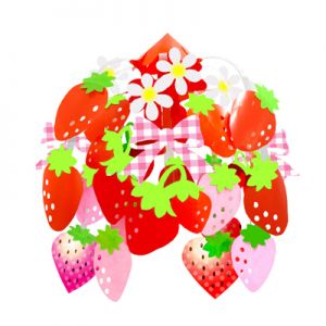 【春装飾】ストロベリードロップイメージ