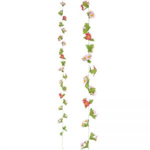 【春装飾】デイジーガーランド ピンクAB(12本セット)イメージ