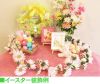 【春装飾】デイジーガーランド ピンクAB(12本セット)イメージ3