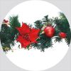 【クリスマス特集】1.8Mデコレーションガーランドポインセチア(6個セット)＠1,750円イメージ2
