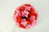 【フラワー装飾】造花フラワーパーツ・ハイビスカス（ピンク×レッド）イメージ1
