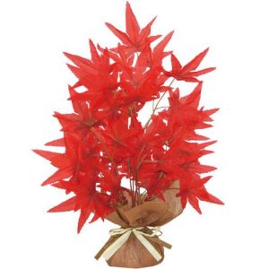 【秋装飾】キュートラップ紅葉（12個セット）イメージ