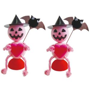 【秋装飾】ハロウィンラブPOP2コセット（ピンク）イメージ