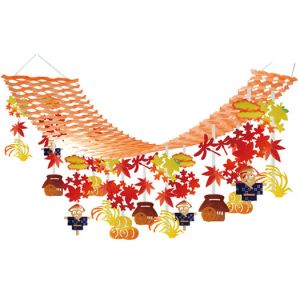 【秋装飾】ハンガー実りの秋かかしイメージ