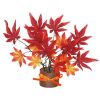 【秋装飾】ミニミニポット紅葉（24個セット）イメージ1