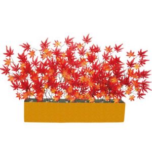 【秋装飾】ワイドスタンド紅葉（6個セット）イメージ