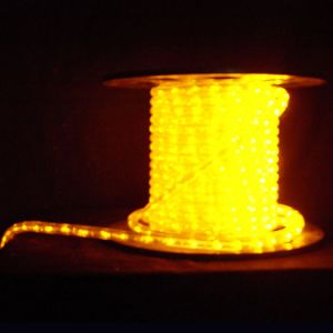 【LED】LEDロープライト（イエロー）イメージ