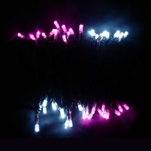 【LED】LED100ライト2（ピンク＆ホワイト）イメージ
