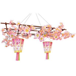 【春装飾】ニューボンボリ桜ハーフ棚イメージ